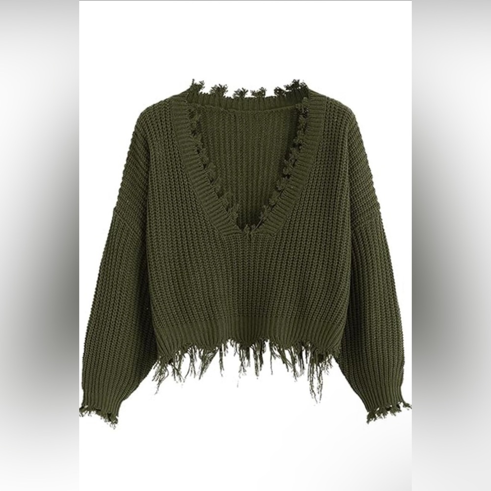 LF BSBW Oversized Cropped Sweater // NWT